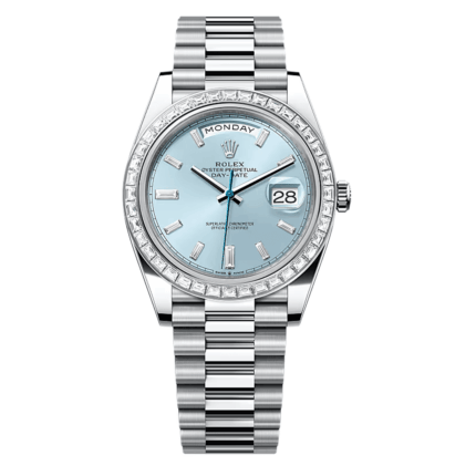 Rolex Day-Date 40 Diamond Bezel and Dial Replica